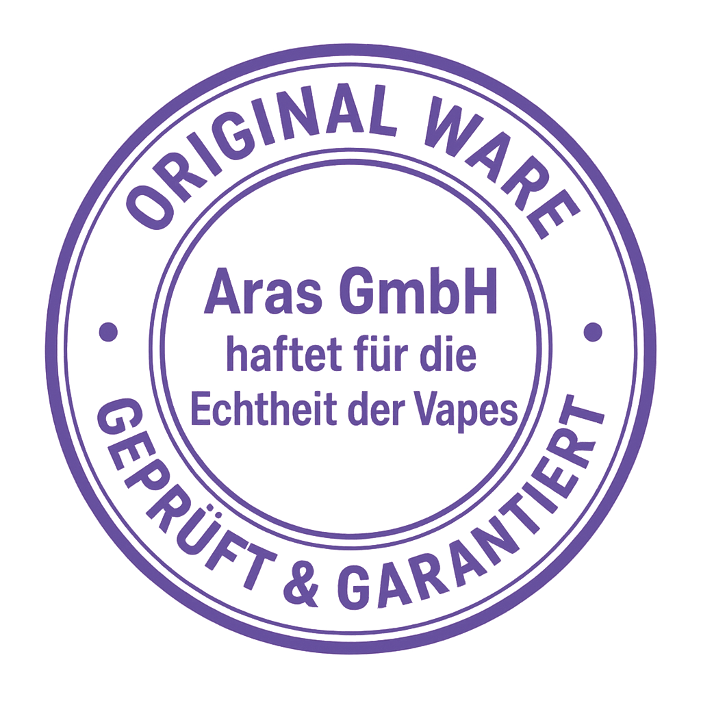 Aras GmbH Echtheits Siegel
