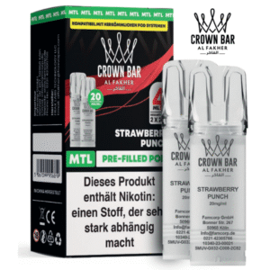 Al Fakher 600er Pods 20mg (2er Pack) | STRAWBERRY PUNCH